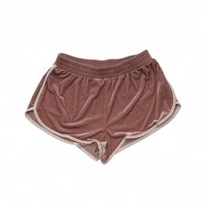 Forever 21 Pink Velvet Shorts
